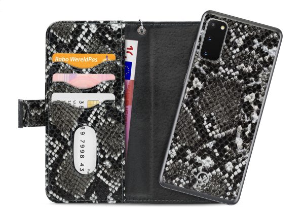 Mobilize 2In1 Gelly Zipper Case Samsung Galaxy S20/S20 5G Black/Snake - Afbeelding 4