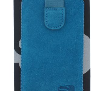 Senza Suede Slide Case Deep Turquoise Size Xl