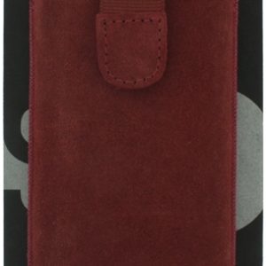 Senza Suede Slide Case Rusty Red Size Xl