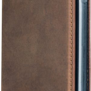 Senza Raw Leather Booklet Apple Iphone 6/6S Chestnut Brown