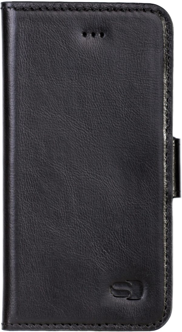 Senza Pure Leather Wallet Apple Iphone 7/8/Se (2020/2022) Deep Black
