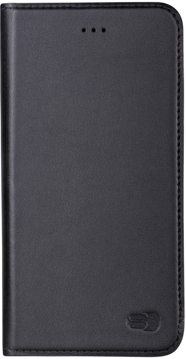 Senza Authentic Leather Booklet Apple Iphone 7 Plus/8 Plus Pure Black - Afbeelding 2