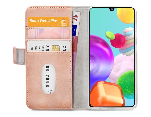 Mobilize Elite Gelly Wallet Book Case Samsung Galaxy A41 Soft Pink - Afbeelding 4