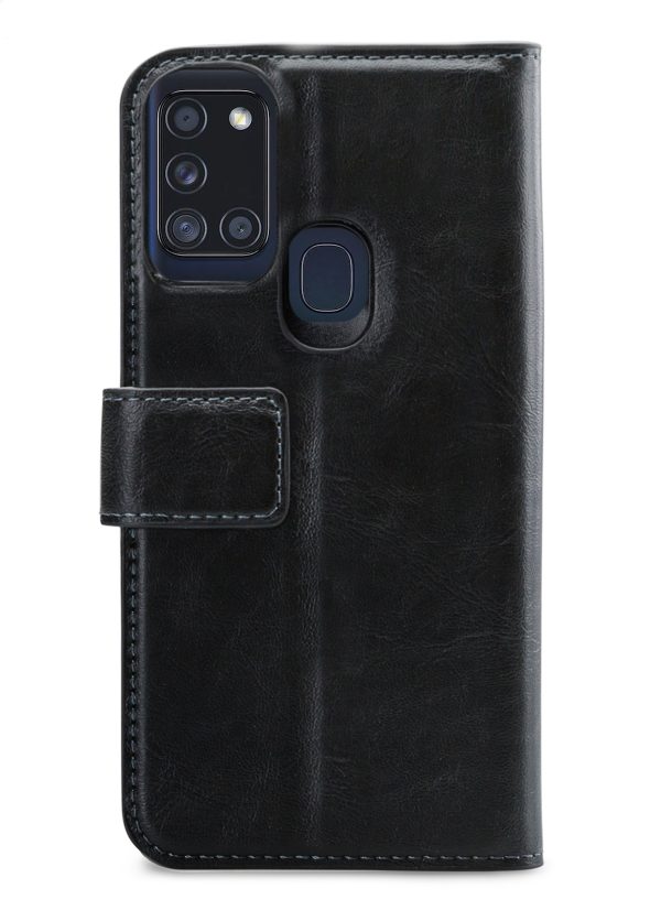 Mobilize 2In1 Gelly Wallet Case Samsung Galaxy A21S Black - Afbeelding 2