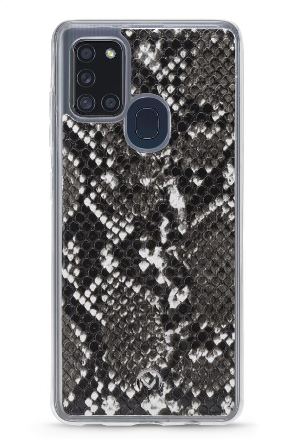 Mobilize 2In1 Gelly Zipper Case Samsung Galaxy A21S Black/Snake - Afbeelding 5