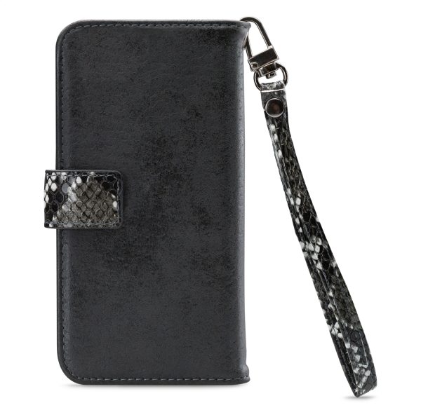 Mobilize 2In1 Magnet Zipper Case Apple Iphone 12 Pro Max Black/Snake - Afbeelding 2