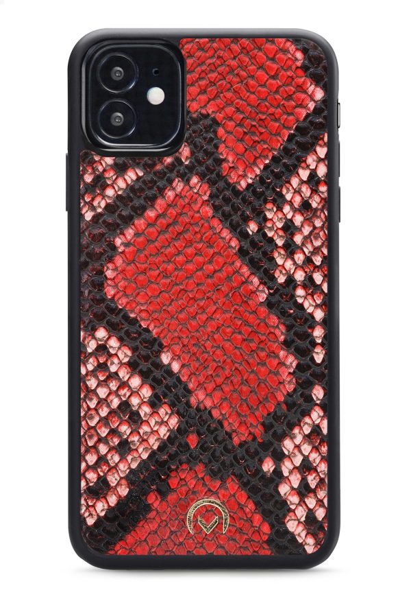 Mobilize 2In1 Gelly Velvet Clutch For Apple Iphone 12 Mini Red Snake - Afbeelding 6