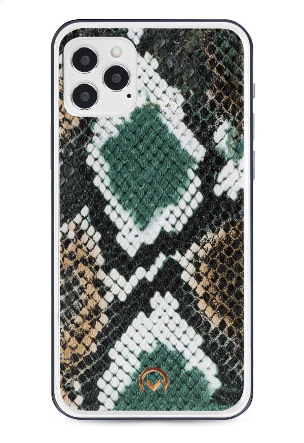 Mobilize 2In1 Gelly Velvet Clutch For Apple Iphone 12/12 Pro Green Snake - Afbeelding 6