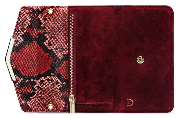 Mobilize 2In1 Gelly Velvet Clutch For Apple Iphone 12/12 Pro Red Snake - Afbeelding 5