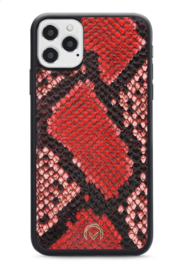 Mobilize 2In1 Gelly Velvet Clutch For Apple Iphone 12/12 Pro Red Snake - Afbeelding 6