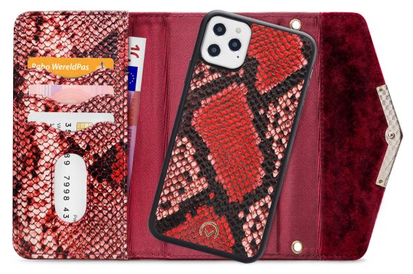 Mobilize 2In1 Gelly Velvet Clutch For Apple Iphone 12 Pro Max Red Snake - Afbeelding 4