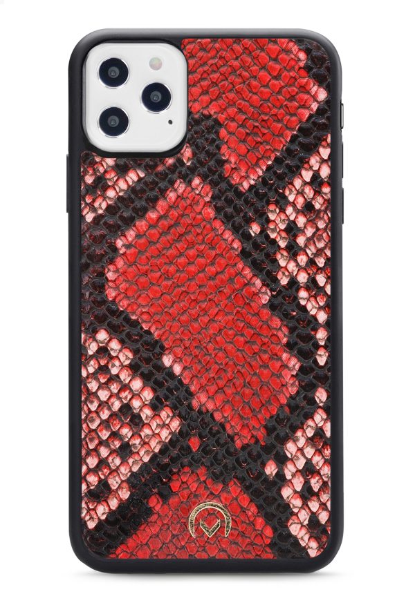 Mobilize 2In1 Gelly Velvet Clutch For Apple Iphone 12 Pro Max Red Snake - Afbeelding 6