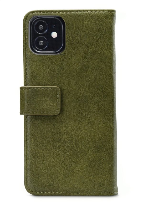 Mobilize Elite Gelly Wallet Book Case Apple Iphone 12 Mini Green - Afbeelding 3