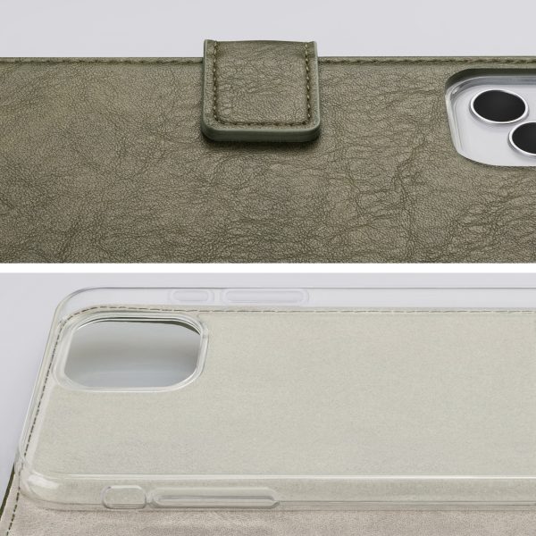 Mobilize Elite Gelly Wallet Book Case Apple Iphone 12 Mini Green - Afbeelding 7