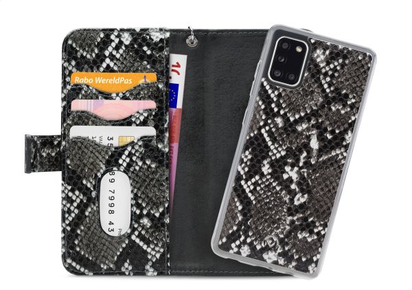 Mobilize 2In1 Gelly Zipper Case Samsung Galaxy A31 Black/Snake - Afbeelding 4