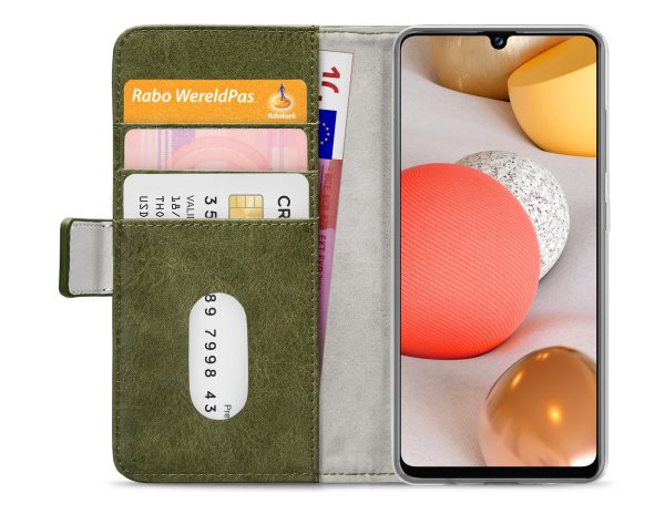 Mobilize Elite Gelly Wallet Book Case Samsung Galaxy A42/A42 5G Green - Afbeelding 4