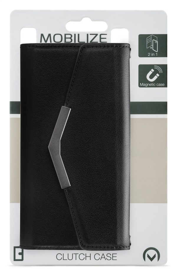 Mobilize 2In1 Elegant Magnet Clutch Apple Iphone 11 Pro Black Croco - Afbeelding 14