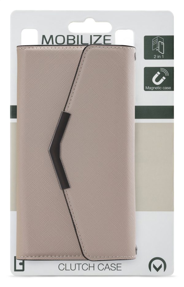 Mobilize 2In1 Elegant Magnet Clutch Apple Iphone Xr/11 Beige Snake - Afbeelding 10
