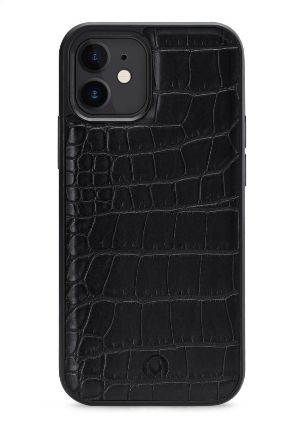 Mobilize 2In1 Elegant Magnet Clutch Apple Iphone 12 Mini Black Croco - Afbeelding 4