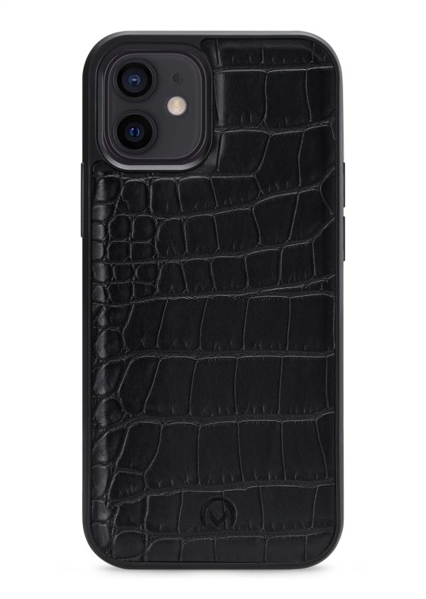 Mobilize 2In1 Elegant Magnet Clutch Apple Iphone 12/12 Pro Black Croco - Afbeelding 4