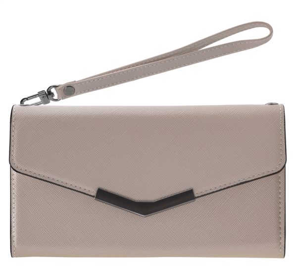 Mobilize 2In1 Elegant Magnet Clutch Apple Iphone 12 Pro Max Beige Snake - Afbeelding 3