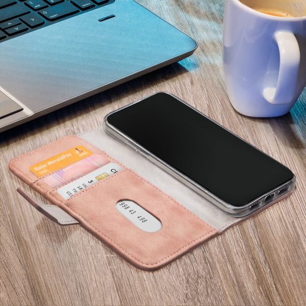 Mobilize Elite Gelly Wallet Book Case Samsung Galaxy A12/M12 Soft Pink - Afbeelding 9