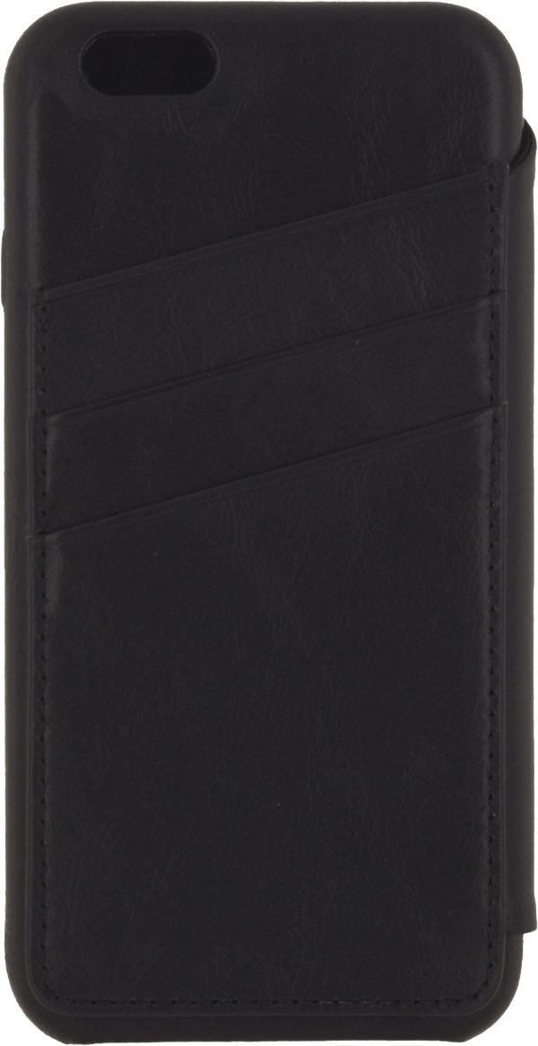 Senza Pure Skinny Leather Wallet Apple Iphone 6/6S Deep Black - Afbeelding 2
