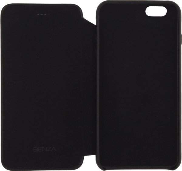 Senza Pure Skinny Leather Wallet Apple Iphone 6/6S Deep Black - Afbeelding 3