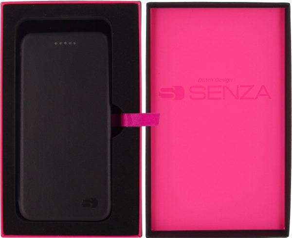 Senza Pure Skinny Leather Wallet Apple Iphone 6/6S Deep Black - Afbeelding 5