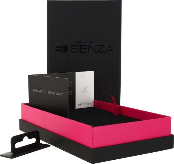 Senza Premium Leather Charge/Sync Cable Usb-C 1.5M. 15W Black - Afbeelding 6