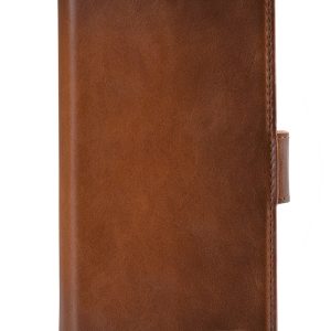 Senza Desire Leather Wallet Samsung Galaxy S8+ Burned Cognac