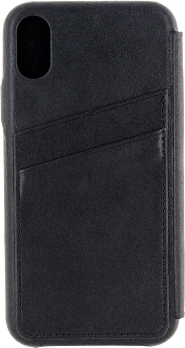 Senza Pure Skinny Leather Wallet Apple Iphone X/Xs Black - Afbeelding 2