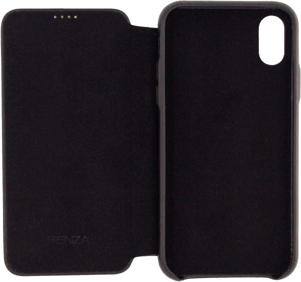 Senza Pure Skinny Leather Wallet Apple Iphone X/Xs Black - Afbeelding 3