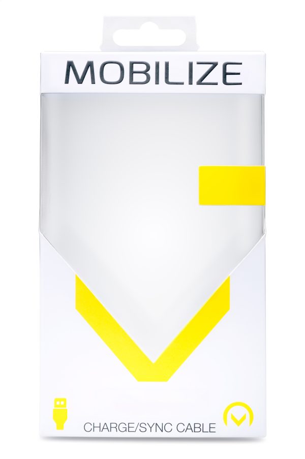 Mobilize Strong Nylon 90° Cable Micro Usb 1.5M. 12W Black - Afbeelding 4