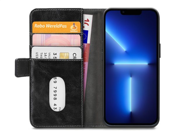 Mobilize Elite Gelly Wallet Book Case Apple Iphone 13 Pro Black - Afbeelding 4