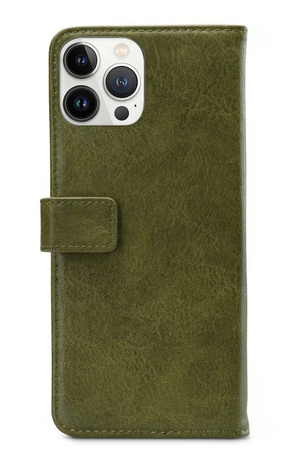 Mobilize Elite Gelly Wallet Book Case Apple Iphone 13 Pro Max Green - Afbeelding 3