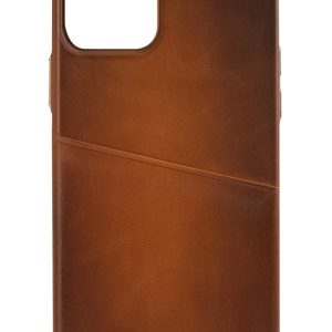 Senza Desire Leather Cover With Card Slot Apple Iphone 13 Mini Burned Cognac