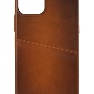 Senza Desire Leather Cover With Card Slot Apple Iphone 13 Pro Max Burned Cognac