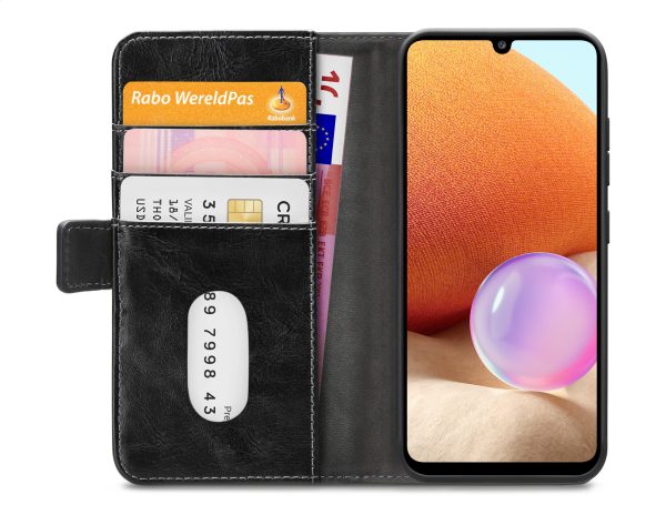 Mobilize Elite Gelly Wallet Book Case Samsung Galaxy A32 4G Black - Afbeelding 4