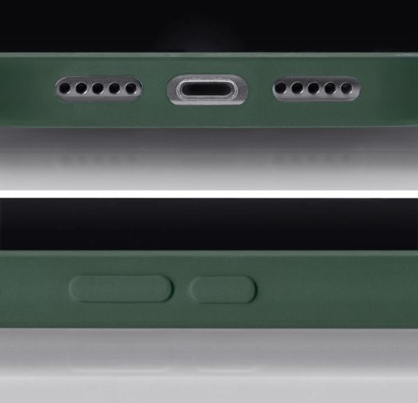Mobilize Rubber Gelly Case Apple Iphone 13 Pro Max Matt Green - Afbeelding 2