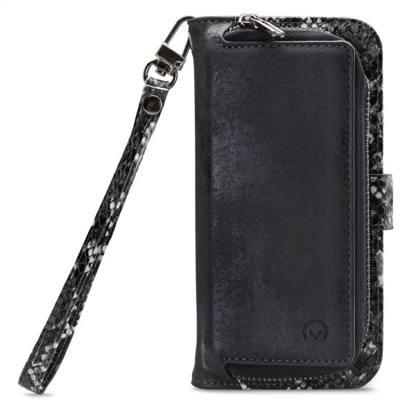 Mobilize 2In1 Magnet Zipper Case Apple Iphone 13 Pro Max Black/Snake