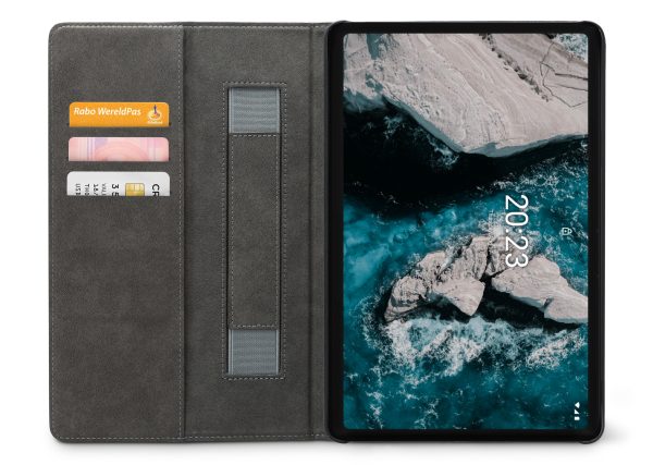 Mobilize Premium Folio Case Nokia T20 10.4 Black - Afbeelding 4
