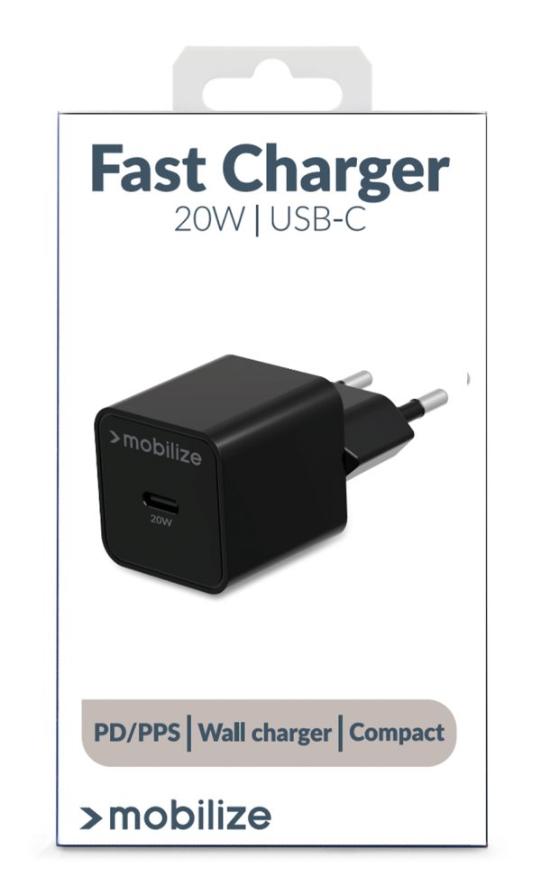 Mobilize Wall Charger Usb-C 20W With Pd/Pps Black - Afbeelding 11
