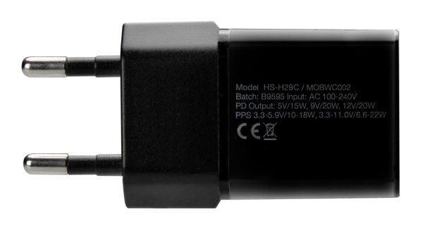 Mobilize Wall Charger Usb-C 20W With Pd/Pps Black - Afbeelding 5