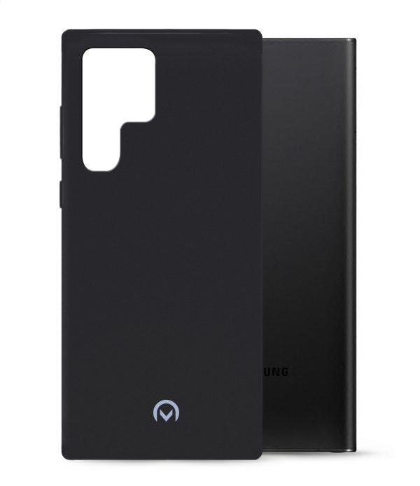 Mobilize Rubber Gelly Case Samsung Galaxy S22 Ultra 5G Matt Black