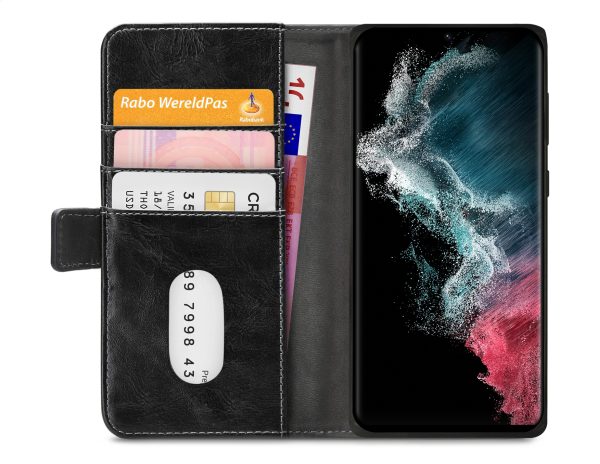 Mobilize Elite Gelly Wallet Book Case Samsung Galaxy S22 Ultra 5G Black - Afbeelding 4