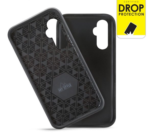 My Style Tough Case For Samsung Galaxy A04S/A13 5G Black - Afbeelding 2