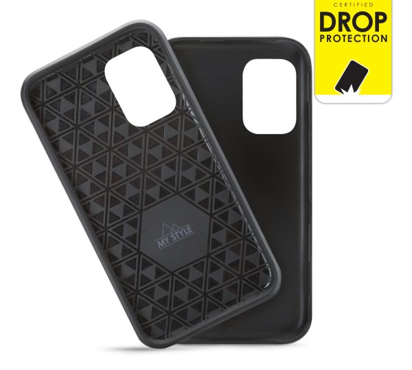 My Style Tough Case For Samsung Galaxy A33 5G Black - Afbeelding 2