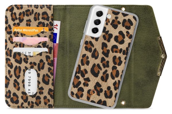 Mobilize 2In1 Gelly Clutch For Samsung Galaxy S21 Fe 5G Green Leopard - Afbeelding 4