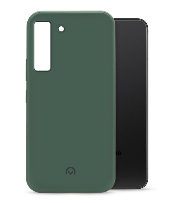 Mobilize Rubber Gelly Case Samsung Galaxy S22 5G Matt Green